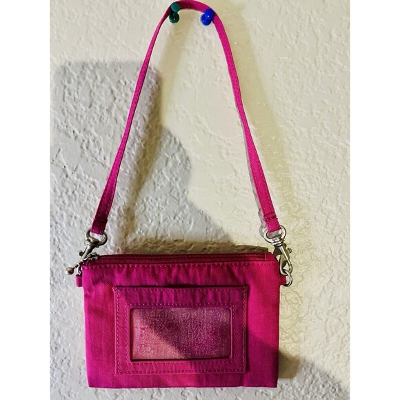 Baggallini Hot Pink Ergonomic Sling Crossbody Streetwear Hipster Commuter Bag - Picture 7 of 9